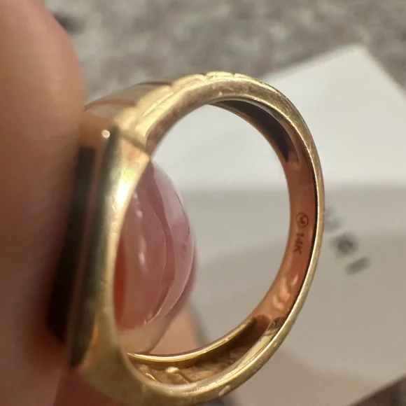 Mini enamel signet ring - Picture 4 of 9